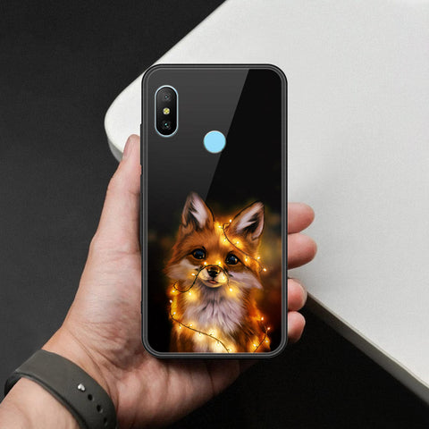 Redmi 6 Pro Cover - Brave Series - HQ Ultra Shine Premium Infinity Glass Soft Silicon Borders Case