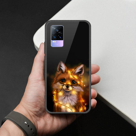Vivo V21e Cover - Brave Series - HQ Ultra Shine Premium Infinity Glass Soft Silicon Borders Case