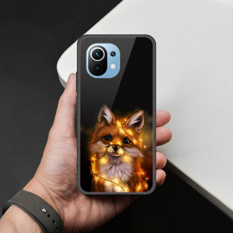 Xiaomi Mi 11 Cover - Brave Series - HQ Ultra Shine Premium Infinity Glass Soft Silicon Borders Case