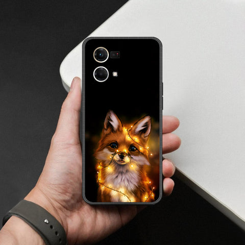 Oppo F21 Pro 4G Cover - Brave Series - HQ Ultra Shine Premium Infinity Glass Soft Silicon Borders Case