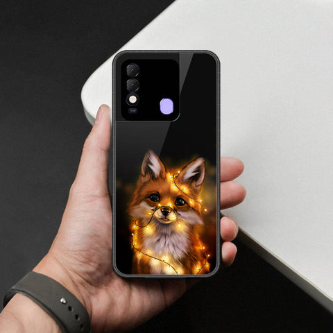 Tecno Spark 8 Cover - Brave Series - HQ Ultra Shine Premium Infinity Glass Soft Silicon Borders Case