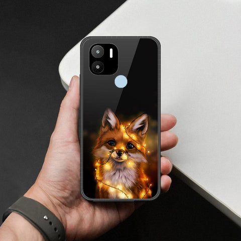 Xiaomi Redmi A1 Plus Cover - Brave Series - HQ Ultra Shine Premium Infinity Glass Soft Silicon Borders Case