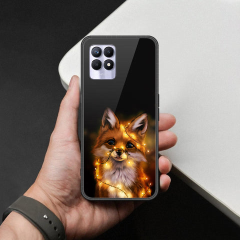 Realme 8i Cover - Brave Series - HQ Ultra Shine Premium Infinity Glass Soft Silicon Borders Case