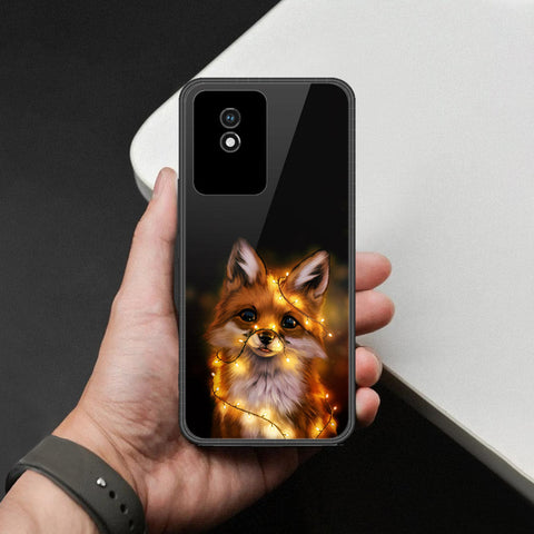 Vivo Y02 Cover - Brave Series - HQ Ultra Shine Premium Infinity Glass Soft Silicon Borders Case