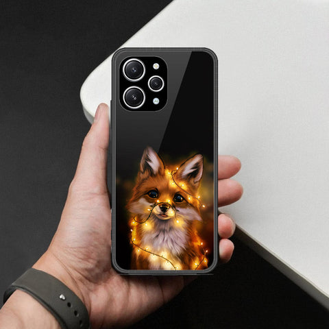 Xiaomi Redmi 12 Cover - Brave Series - HQ Ultra Shine Premium Infinity Glass Soft Silicon Borders Case