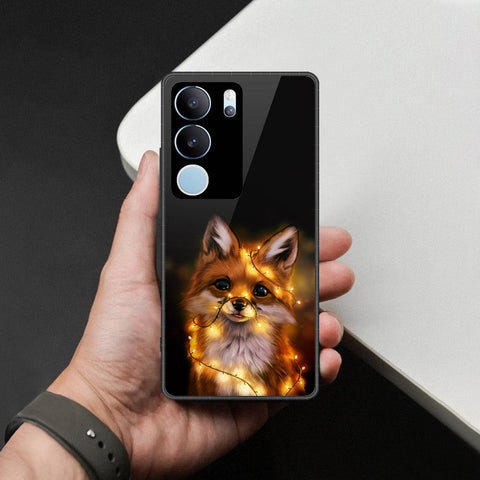 Vivo V29 Cover - Brave Series - HQ Ultra Shine Premium Infinity Glass Soft Silicon Borders Case