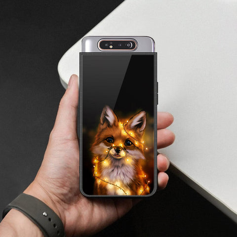 Samsung Galaxy A80 Cover - Brave Series - HQ Ultra Shine Premium Infinity Glass Soft Silicon Borders Case