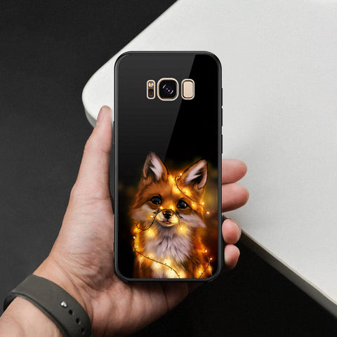 Samsung Galaxy S8 Cover - Brave Series - HQ Ultra Shine Premium Infinity Glass Soft Silicon Borders Case