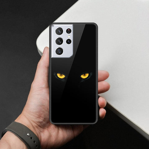 Samsung Galaxy S21 Ultra 5G Cover - Brave Series - HQ Ultra Shine Premium Infinity Glass Soft Silicon Borders Case