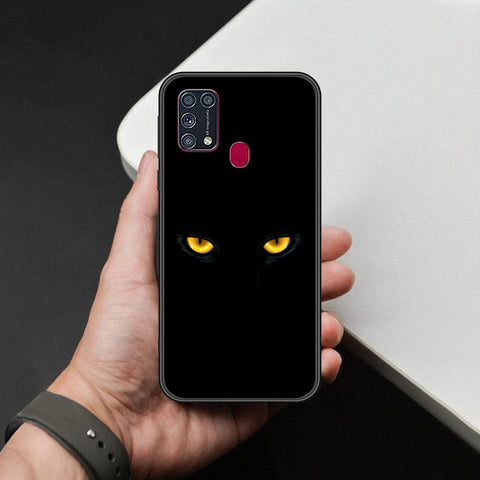 Samsung Galaxy M31 Cover - Brave Series - HQ Ultra Shine Premium Infinity Glass Soft Silicon Borders Case