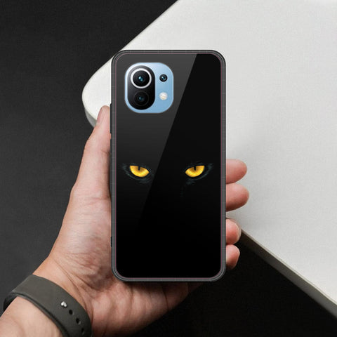 Xiaomi Mi 11 Cover - Brave Series - HQ Ultra Shine Premium Infinity Glass Soft Silicon Borders Case