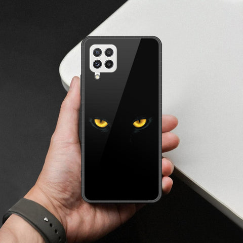 Samsung Galaxy M22 Cover - Brave Series - HQ Ultra Shine Premium Infinity Glass Soft Silicon Borders Case