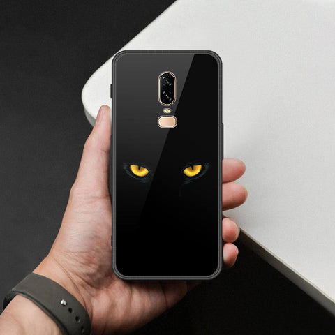 OnePlus 6 Cover - Brave Series - HQ Ultra Shine Premium Infinity Glass Soft Silicon Borders Case