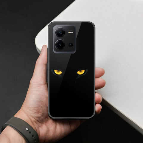 Vivo V25e Cover - Brave Series - HQ Ultra Shine Premium Infinity Glass Soft Silicon Borders Case