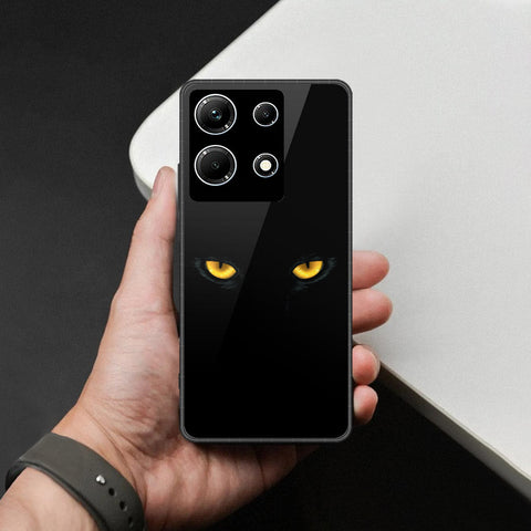 Infinix Note 30 Cover - Brave Series - HQ Ultra Shine Premium Infinity Glass Soft Silicon Borders Case