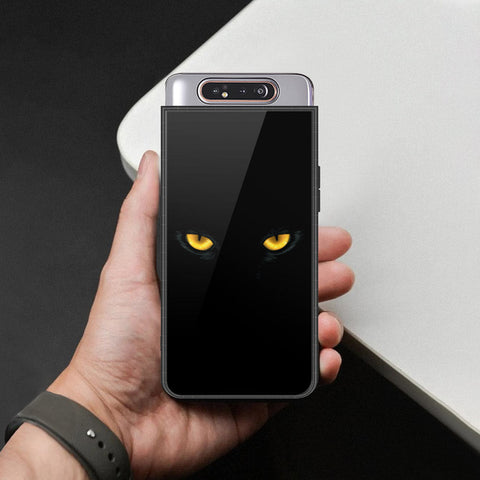 Samsung Galaxy A80 Cover - Brave Series - HQ Ultra Shine Premium Infinity Glass Soft Silicon Borders Case