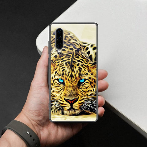 Huawei P30 Cover - Brave Series - HQ Ultra Shine Premium Infinity Glass Soft Silicon Borders Case