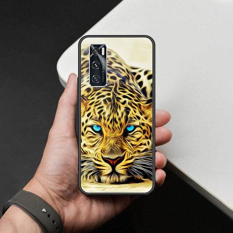 Vivo V20 SE Cover - Brave Series - HQ Ultra Shine Premium Infinity Glass Soft Silicon Borders Case