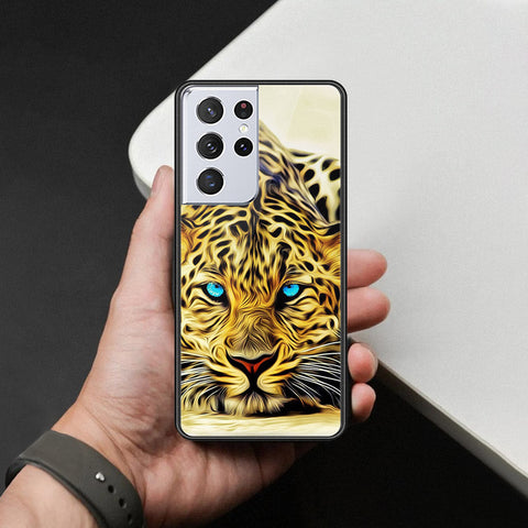 Samsung Galaxy S21 Ultra 5G Cover - Brave Series - HQ Ultra Shine Premium Infinity Glass Soft Silicon Borders Case