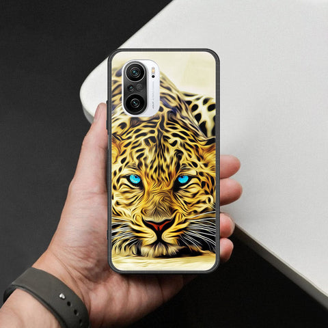 Xiaomi Redmi K40 Cover - Brave Series - HQ Ultra Shine Premium Infinity Glass Soft Silicon Borders Case