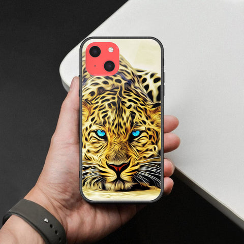 iPhone 13 Mini Cover - Brave Series - HQ Ultra Shine Premium Infinity Glass Soft Silicon Borders Case