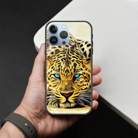 iPhone 13 Pro Max Cover - Brave Series - HQ Ultra Shine Premium Infinity Glass Soft Silicon Borders Case