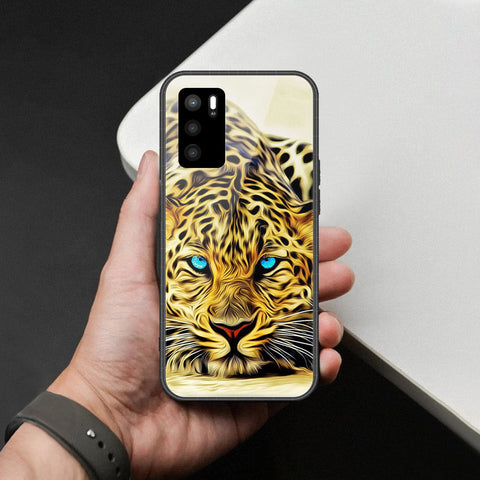 Oppo A16 Cover - Brave Series - HQ Ultra Shine Premium Infinity Glass Soft Silicon Borders Case