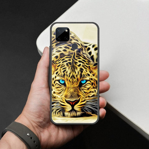 Realme C25Y Cover - Brave Series - HQ Ultra Shine Premium Infinity Glass Soft Silicon Borders Case