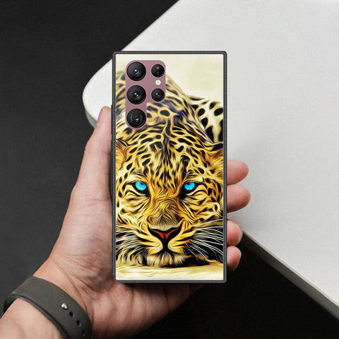 Samsung Galaxy S22 Ultra 5G Cover - Brave Series - HQ Ultra Shine Premium Infinity Glass Soft Silicon Borders Case