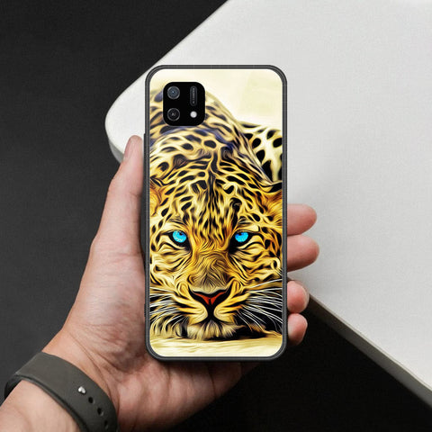 Oppo A16K Cover - Brave Series - HQ Ultra Shine Premium Infinity Glass Soft Silicon Borders Case