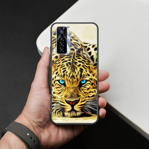 Tecno Camon 17 Pro Cover - Brave Series - HQ Ultra Shine Premium Infinity Glass Soft Silicon Borders Case