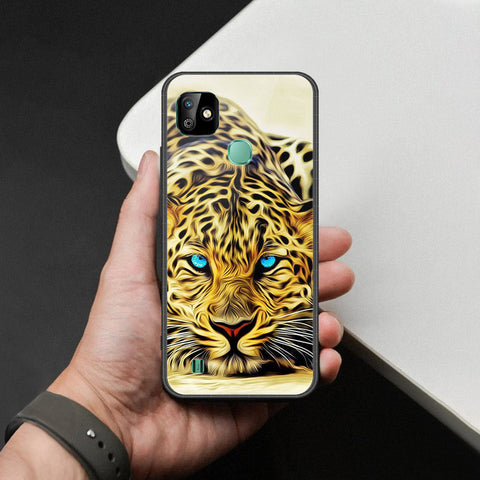 Infinix Smart HD 2021 Cover - Brave Series - HQ Ultra Shine Premium Infinity Glass Soft Silicon Borders Case