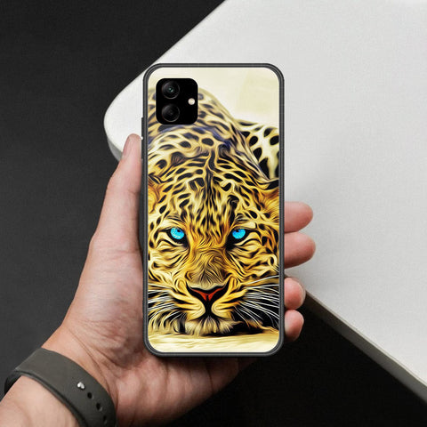 Samsung Galaxy A04e Cover - Brave Series - HQ Ultra Shine Premium Infinity Glass Soft Silicon Borders Case