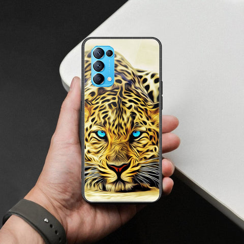 Oppo Reno 5 4G Cover - Brave Series - HQ Ultra Shine Premium Infinity Glass Soft Silicon Borders Case