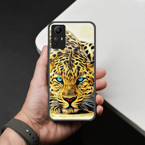 Xiaomi Redmi Note 12 4G Cover - Brave Series - HQ Ultra Shine Premium Infinity Glass Soft Silicon Borders Case