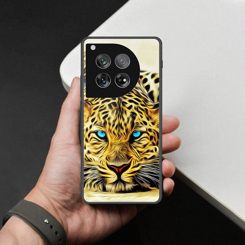 OnePlus 12 Cover - Brave Series - HQ Ultra Shine Premium Infinity Glass Soft Silicon Borders Case