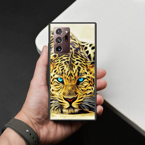 Samsung Galaxy Note 20 Ultra Cover - Brave Series - HQ Ultra Shine Premium Infinity Glass Soft Silicon Borders Case