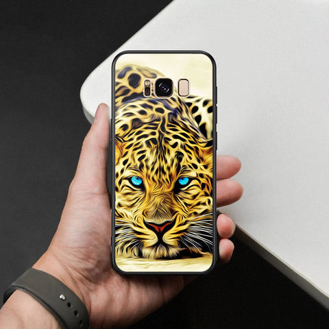 Samsung Galaxy S8 Plus Cover - Brave Series - HQ Ultra Shine Premium Infinity Glass Soft Silicon Borders Case