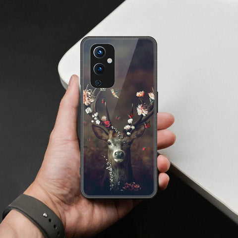 OnePlus 9 Cover - Brave Series - HQ Ultra Shine Premium Infinity Glass Soft Silicon Borders Case