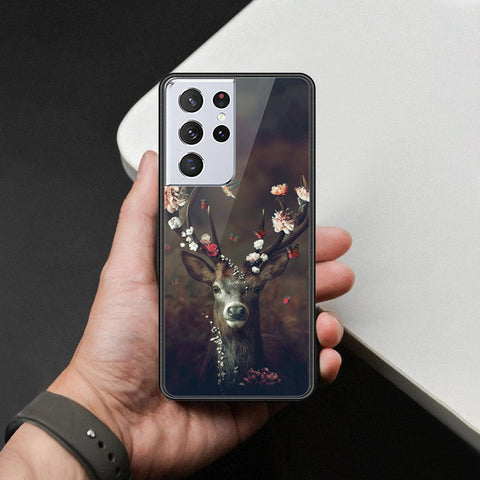 Samsung Galaxy S21 Ultra 5G Cover - Brave Series - HQ Ultra Shine Premium Infinity Glass Soft Silicon Borders Case