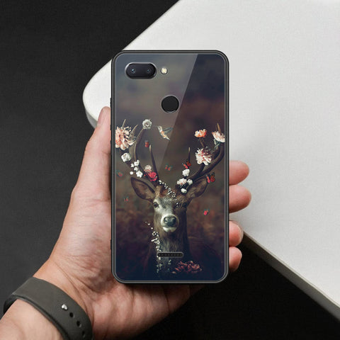 Xiaomi Redmi 6 Cover - Brave Series - HQ Ultra Shine Premium Infinity Glass Soft Silicon Borders Case