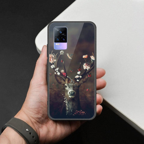 Vivo V21e Cover - Brave Series - HQ Ultra Shine Premium Infinity Glass Soft Silicon Borders Case