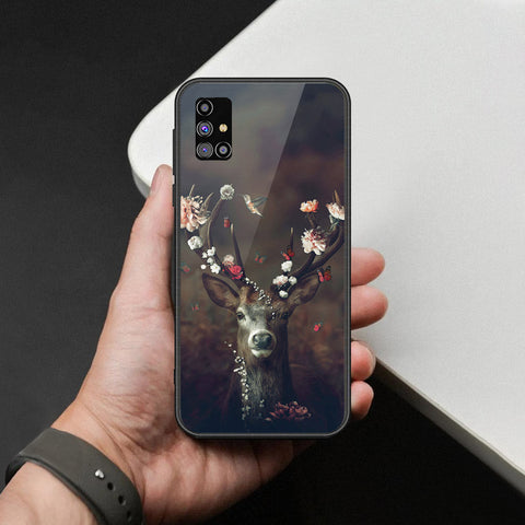 Samsung Galaxy M31s Cover - Brave Series - HQ Ultra Shine Premium Infinity Glass Soft Silicon Borders Case