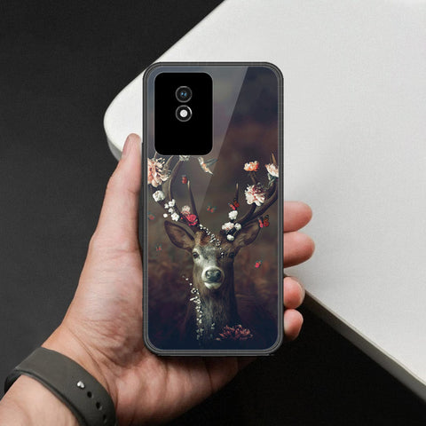 Vivo Y02 Cover - Brave Series - HQ Ultra Shine Premium Infinity Glass Soft Silicon Borders Case