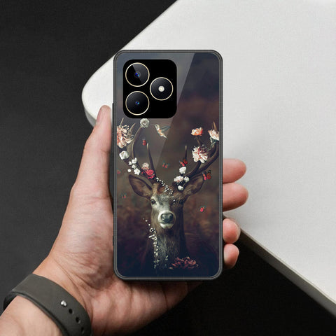 Realme Narzo N53 Cover - Brave Series - HQ Ultra Shine Premium Infinity Glass Soft Silicon Borders Case