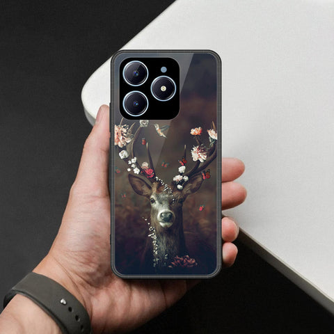 Realme C61 Cover - Brave Series - HQ Ultra Shine Premium Infinity Glass Soft Silicon Borders Case