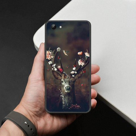 Vivo Y81 Cover - Brave Series - HQ Ultra Shine Premium Infinity Glass Soft Silicon Borders Case