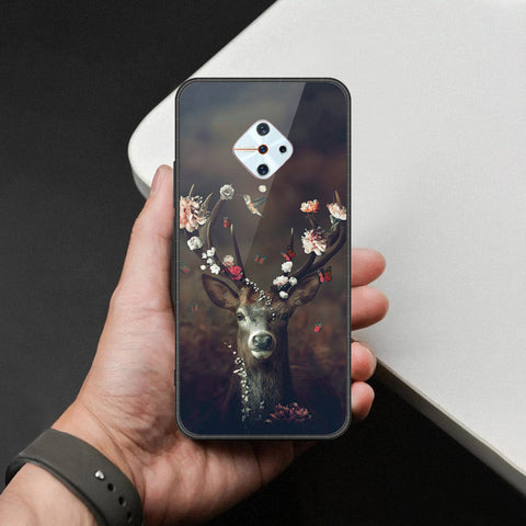 Vivo Y9s Cover - Brave Series - HQ Ultra Shine Premium Infinity Glass Soft Silicon Borders Case