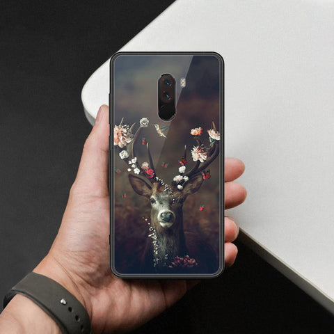 Xiaomi Pocophone F1 Cover - Brave Series - HQ Ultra Shine Premium Infinity Glass Soft Silicon Borders Case