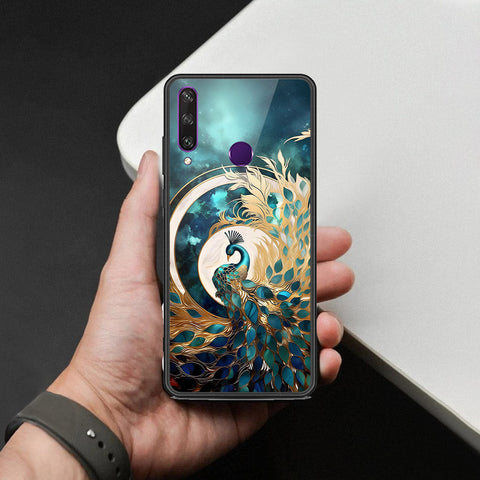 Huawei Y6p Cover - Brave Series - HQ Ultra Shine Premium Infinity Glass Soft Silicon Borders Case